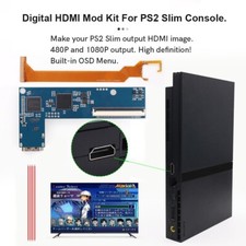 PS2 Slim Digital HDMI Kit Digital to Digital HDMI Mod Kit per PS2 Slim Console