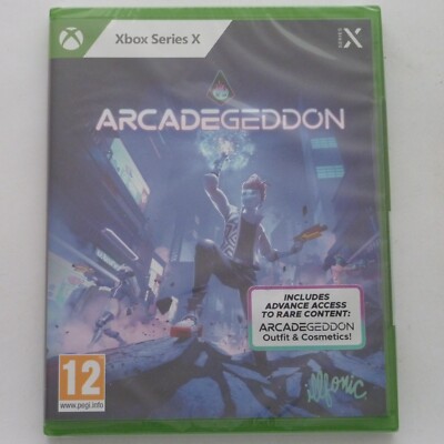Arcadegeddon (Xbox Series X, 2022) NEU Koop Multiplayer Roguelite Spiel Illfonic