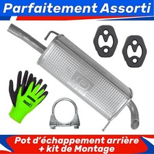Pot d'échappement Ford FIESTA