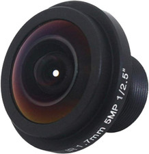 Wide Angle Fisheye Lens 1.7Mm 180 Degree HD 5 Megapixel Lens for CCTV IP