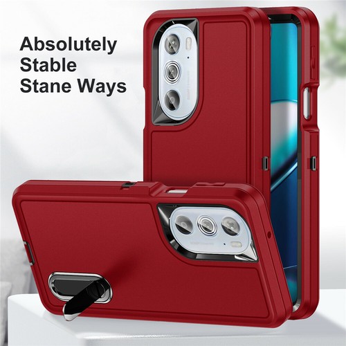 3in1 Shockproof Stand Case Cover For Motorola Moto G Power Stylus 5G 2024 2025 - Picture 23 of 101