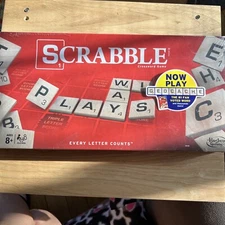 Scrabble Board Game - Crossword New Factory Sealed Hasbro A8166 (2013)