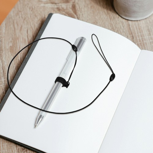 10 Pcs Signature Pen Anti-lost Rope Staff Leash Lanyard Stylus Spring Elastic - Zdjęcie 11 z 12