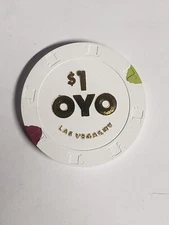 1.00 Chip from the OYO Casino Current Version Las Vegas Nevada 