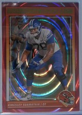 2024 Panini Score Football #331 Kingsley Suamataia Pink /299