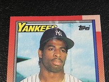 1990 Topps Partial Missing Ink Error Deion Sanders Rookie Card #61 Rare Misprint
