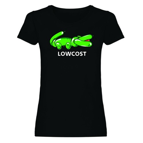 Tshirt Coccodrillo lowcost divertente tennis golf Wimbledon Sport Roland garros - Foto 2 di 5