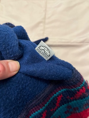Igloo Beanie Hat Cap Adult Ski Made In USA - Picture 11 of 13