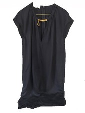 Stella McCartney Black Mini dress with Gold chain