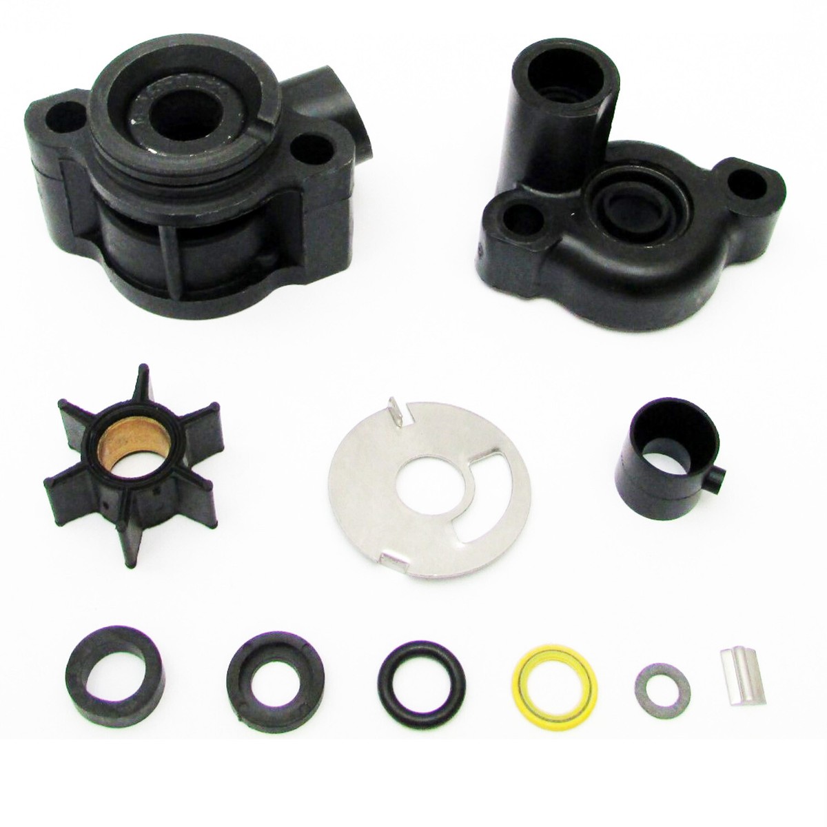 Water Pump Impeller Kit For Mercury 4-9.8 HP Outboard Motors - Replaces OEM Part 46-70941A3 & Sierra 18-3446