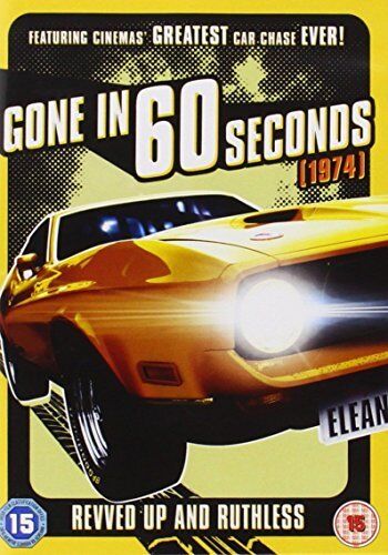 Gone in 60 Seconds (1974) [DVD][Region 2] - Picture 1 of 1