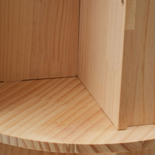 4 Tier Rotating Bookshelf Organizer Floor Standing Storage Shelf Display Rack US - Picture 6 of 12