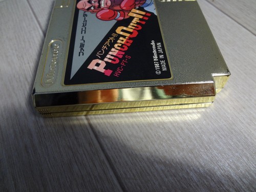 Punch Out Gold Nintendo Famicom NES Tested Work - Picture 10 of 24