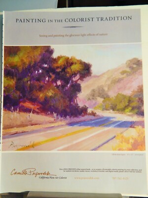 CAMILLE PRZEWODEK / MICHAEL BUDDEN   ART PIECES ORIG VTG 2016 ADVERTISEMENT,