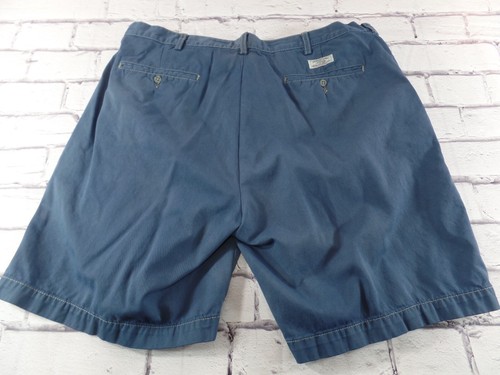 Polo Ralph Lauren Men's Tyler Shorts Pleated Front Blue Size 40 - Picture 3 of 7