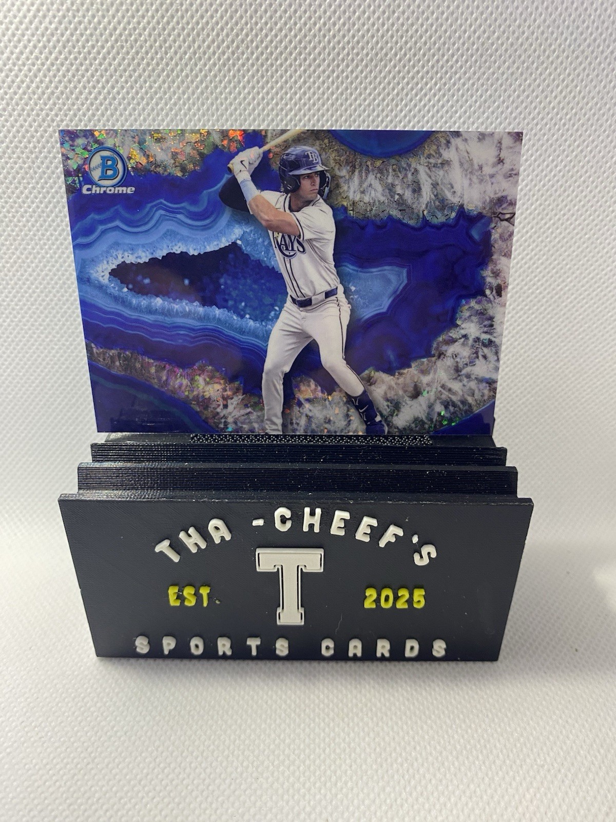 2025 Bowman Crystalized Refractor Carson Williams Tampa Bay Rays