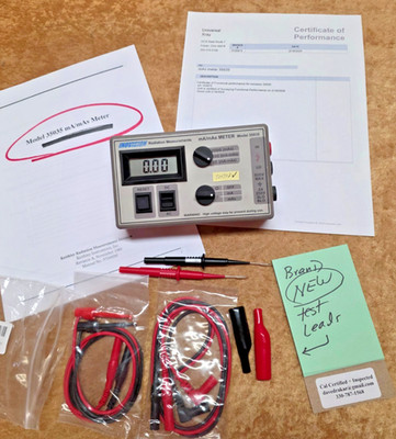 2028 Cal Certificate Fluke Inovision 35035 keithley xray mAs meter radcal unfors