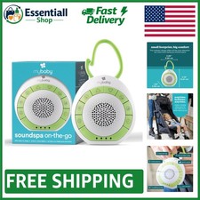 White Noise Sound Machine for Babies Travel - Soothing Compact Design