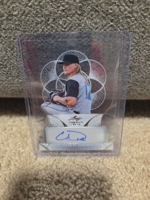 2024 Leaf Trinity #CA-CD1 Caden Dana Clear Autographs Silver #/3 TT13