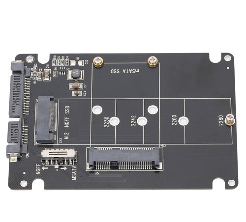 M.2 NGFF/MSATA To SATA 3.0 Adapter SSD To SATA Converter Reader Board Computer - Picture 5 of 9