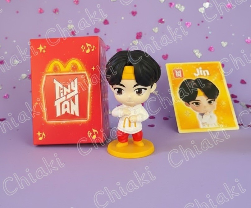 2025 McDonald's TINY TAN x BTS JIN- 2025 Happy Meal Toy Encore