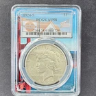 1924-S Peace Silver Dollar PCGS AU58