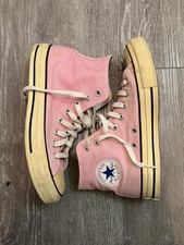 Vintage Y2K Pink Converse Chuck Taylor All Star High Top Sneakers Mens 7M/W8.5