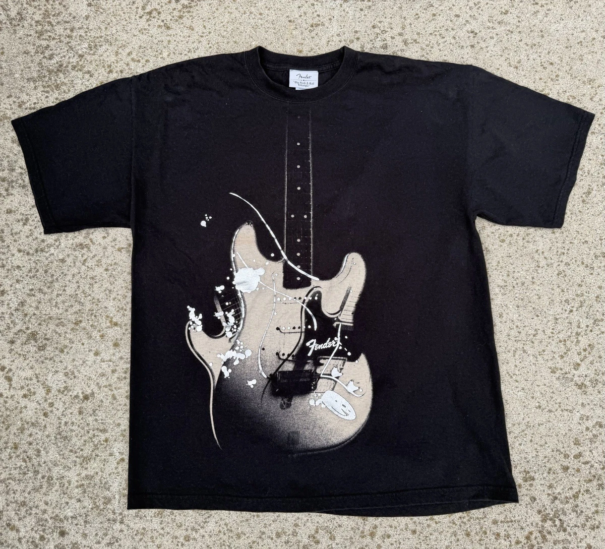 fender stratocaster t shirt products for sale | eBay