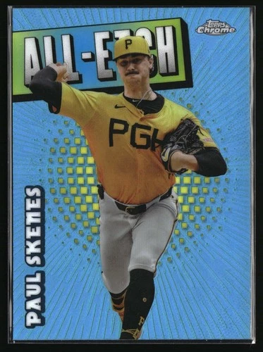 2025 Topps Chrome All-Etch  Paul Skenes #CAE-18 Baseball Card