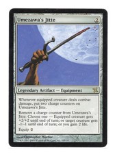 Umezawa's Jitte Betrayers of Kamigawa MTG LP
