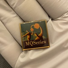 IBM International Business Machine - MQSeries Middleware Lapel Hat Pin Vintage