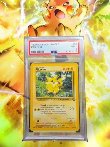 1999 Pokemon Jungle 60 Pikachu PSA 9