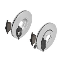 F.Becker Bremsscheiben Ø288MM + BremsbelÄGe Vorne FÜR Audi A3 Skoda Octavia Ii