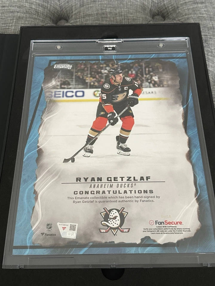 Fanatics Under Wraps Emanate Hockey 2024-25 - Ryan Getzlaf - 4/10 Foto 2 de 2