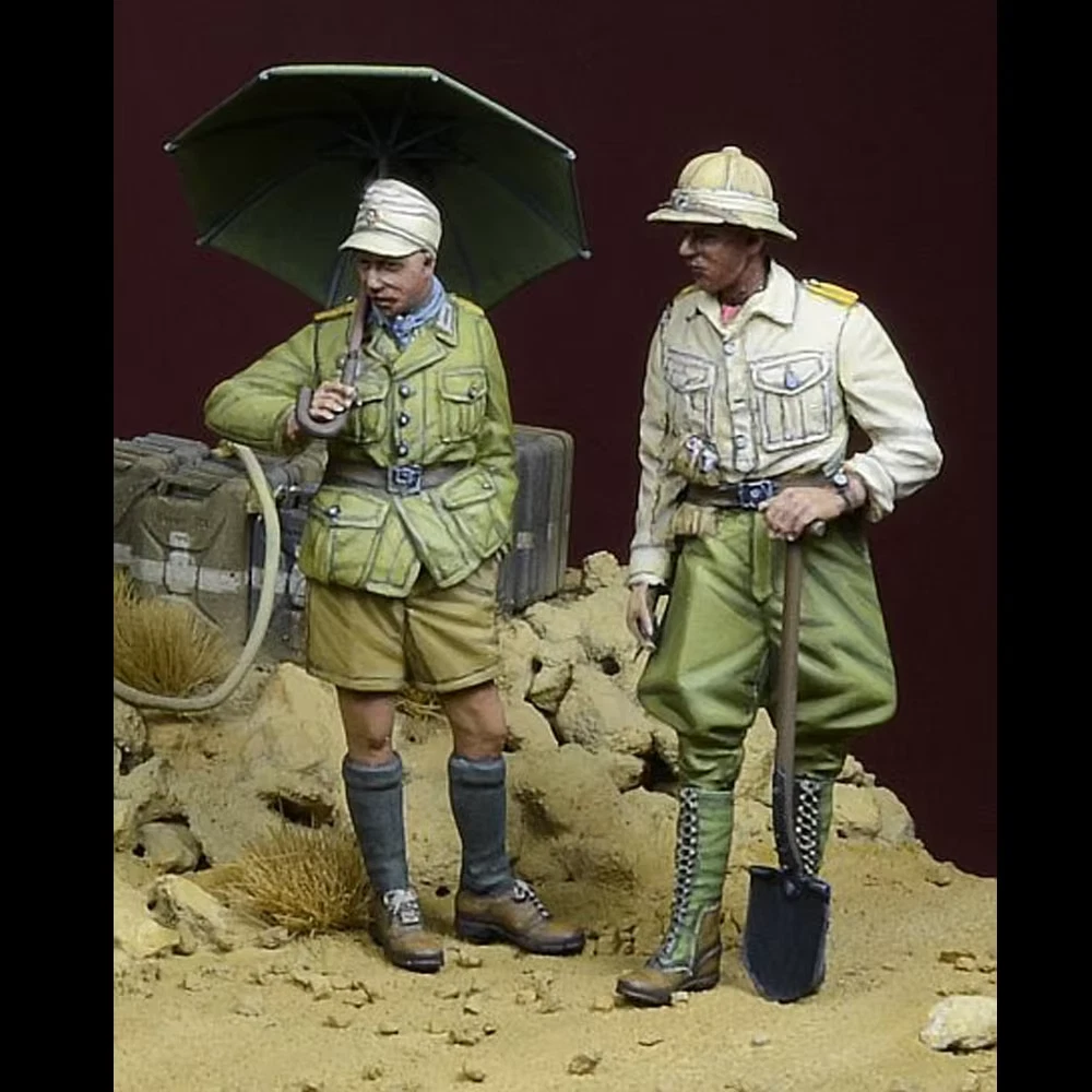 Panzer Art 1/35 German DAK Afrika Korps Tanker WWII w/Chameleon on Arm FI35-069 | eBay