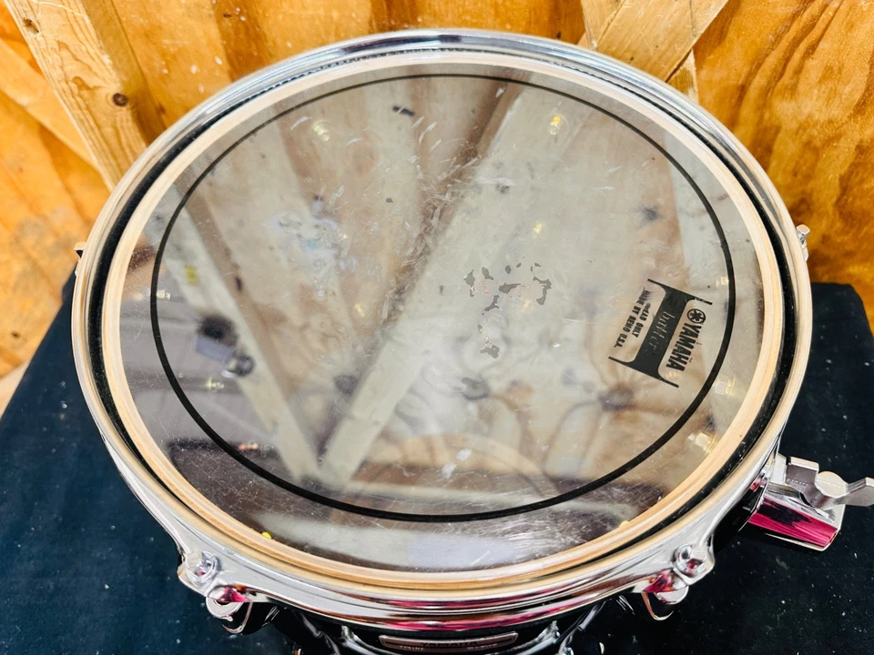 Yamaha TT912Y Grabación Personalizada 10x12" Rack Tom Negro MFG. Tambor mayo 2005 Foto 2 de 4