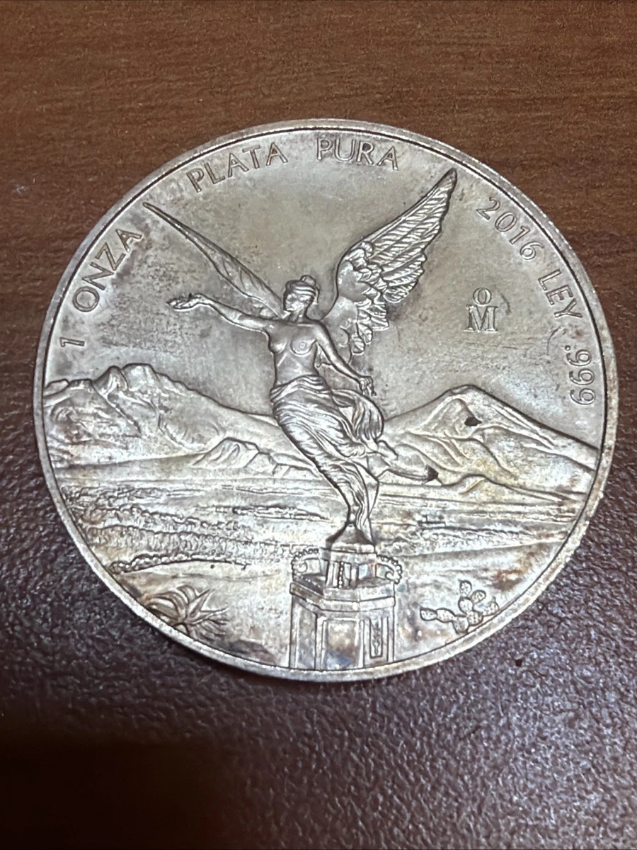 Mexican Libertad 1 oz Precious Metal Content per Unit 2016 Silver