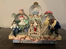 Disney Princess Fairy Tales Musical/Light-Up Snow Globe A Dream Is A Wish
