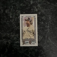 2025 Topps Allen & Ginter MINI RARE A&G BACK #160 Thurman Munson
