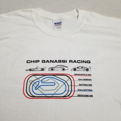 Chip Ganassi Racing T Shirt Mens Large Indy Car Indianapolis 500 Pit Crew Team