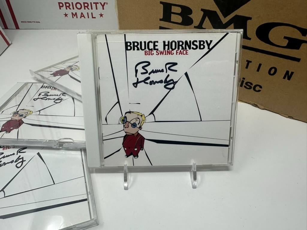 Big Swing Face Bruce Hornsby CD rare Signed Grateful Dead