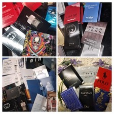 20 GREAT COLOGNE SAMPLES for MEN BURBERRY, GU...