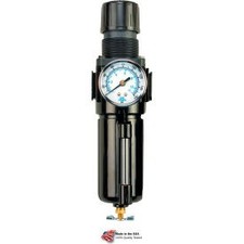 Filtro/regulador integral con medidor B752GW cuenco de zinc 1/4"" NPT 200 PSI