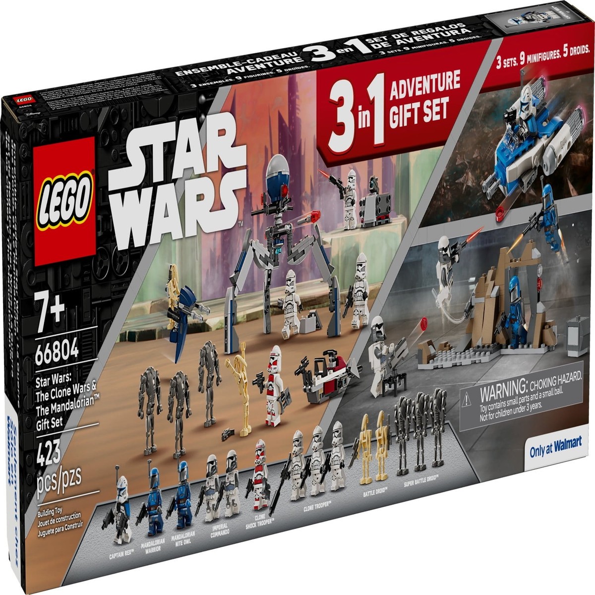LEGO 66804 Star Wars The Clone Wars and The Mandalorian Gift Set