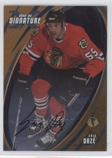 2002-03 ITG Be A Player Signature Series Gold Signatures Eric Daze #062 Auto 0c3