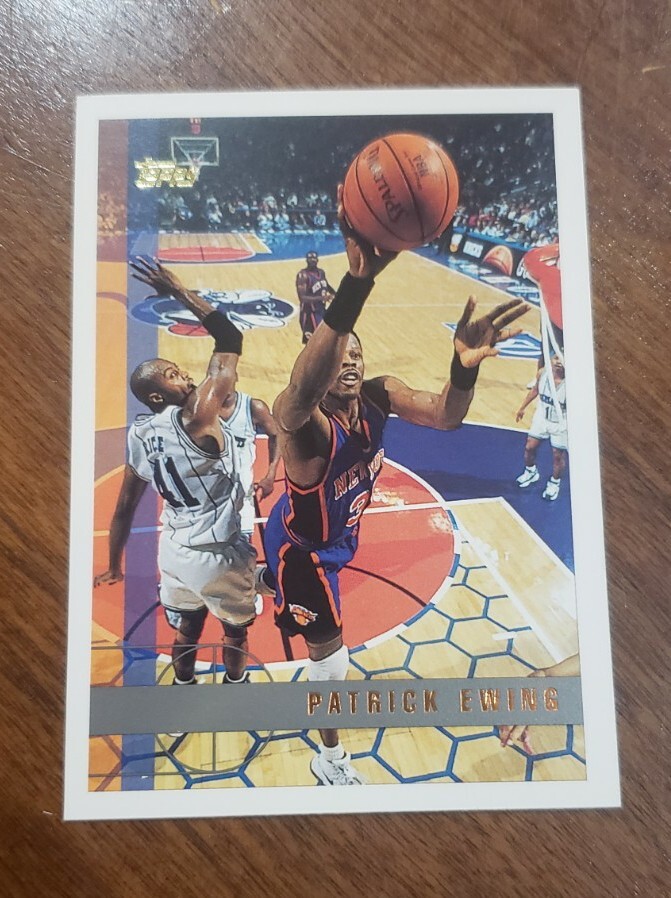 PATRICK EWING 1997-98 Topps Basketball #32 New York Knicks