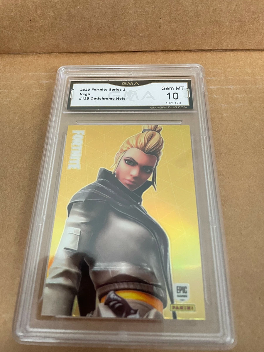 VEGA 2020 PANINI EPIC OUTFIT FORTNITE OPTICHROME HOLO 125 GRADED 10 L K