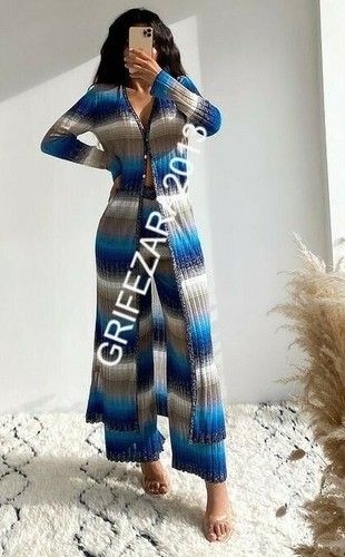 ZARA METALLIC THREAD KNIT CARDIGAN REF 