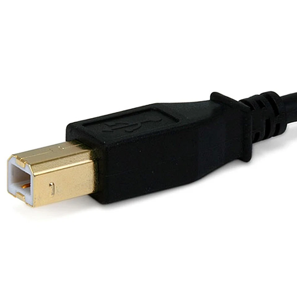 3FT USB Type A to B Male High Speed Printer Scanner Data Cable Cord Gold Plated - Image 3 of 3