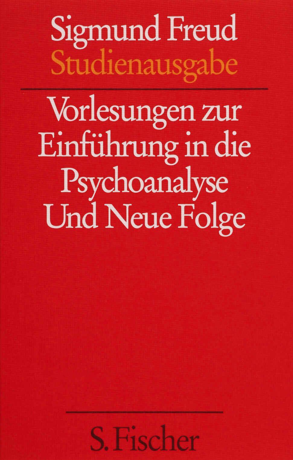 Thumbnail - Vorlesungen Zur Einführung In Die Psychoanalyse / Neue Folge ...
